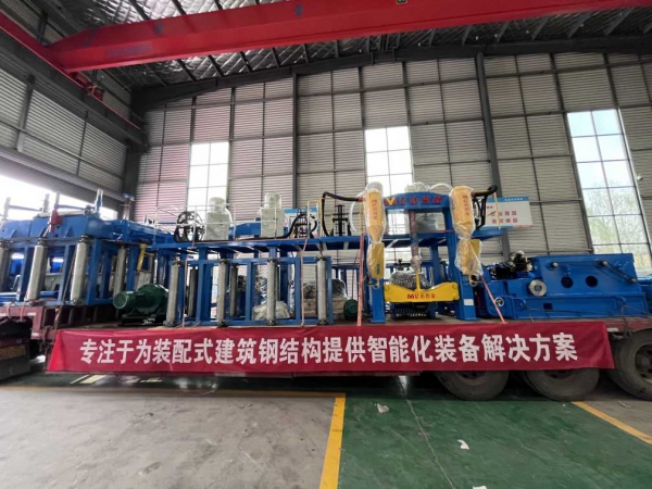 臨沂客戶的2臺套組焊矯一體機發(fā)貨！  